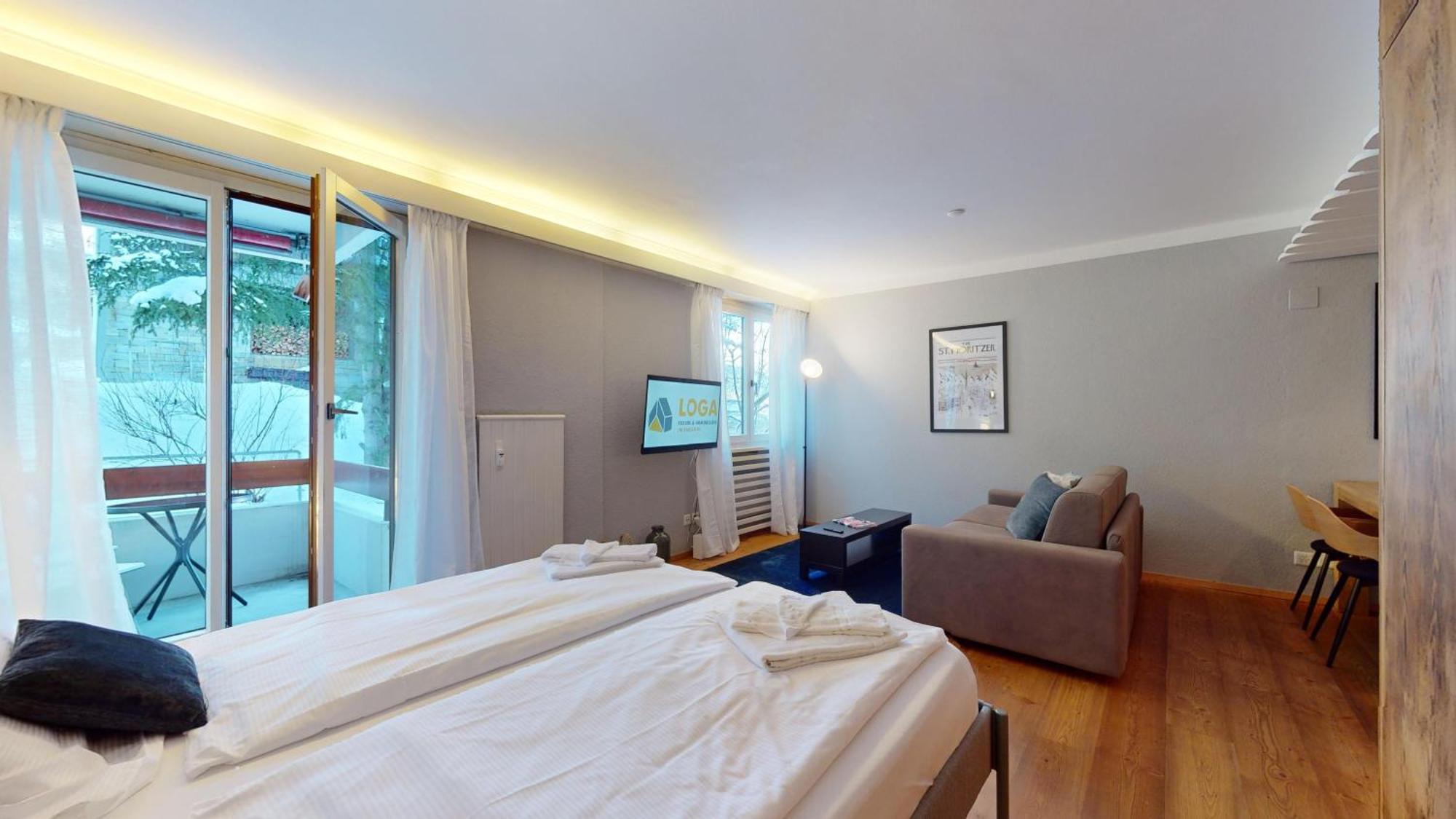 Abitaziun Residence 10A - St Moritz Exterior foto